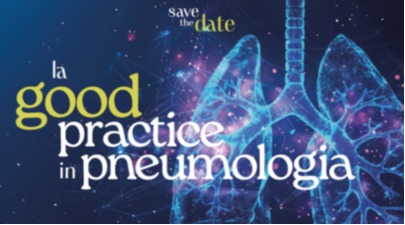 Titolo evento + immagine radiografica dei polmoni