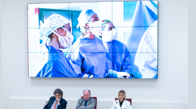 immagini della sala operatoria alla conferenza