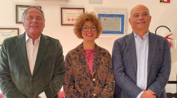 Foto dr Benazzi, dr.ssa Nollino e dr Formentini