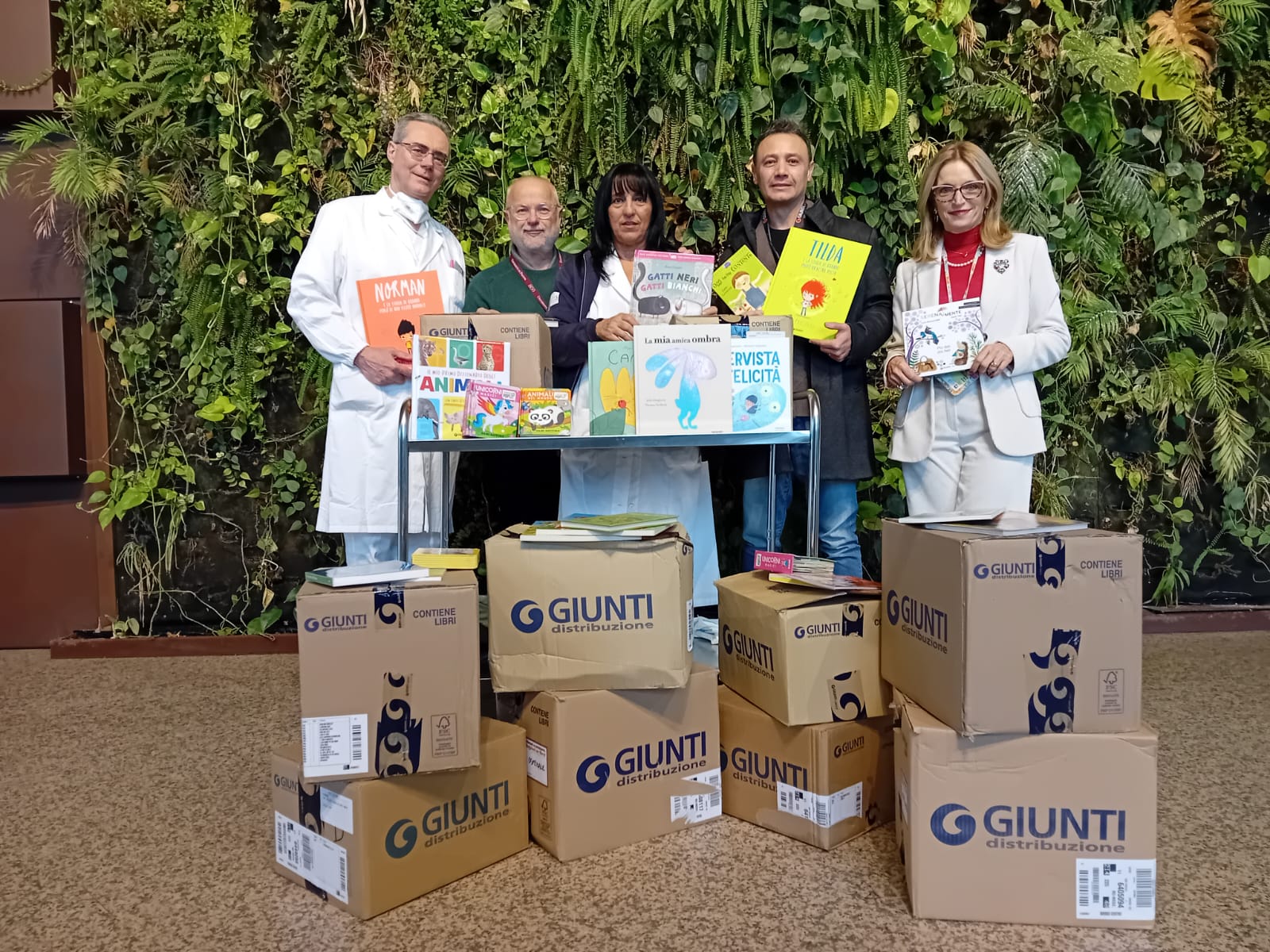 Donazione libri Giunti al Punto